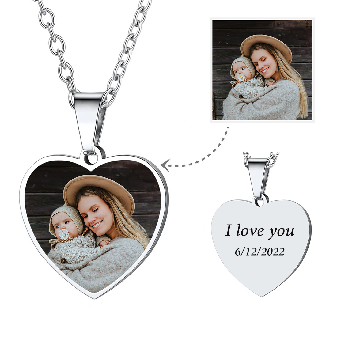 Colgante con Foto – Regalo Conmemorativo
